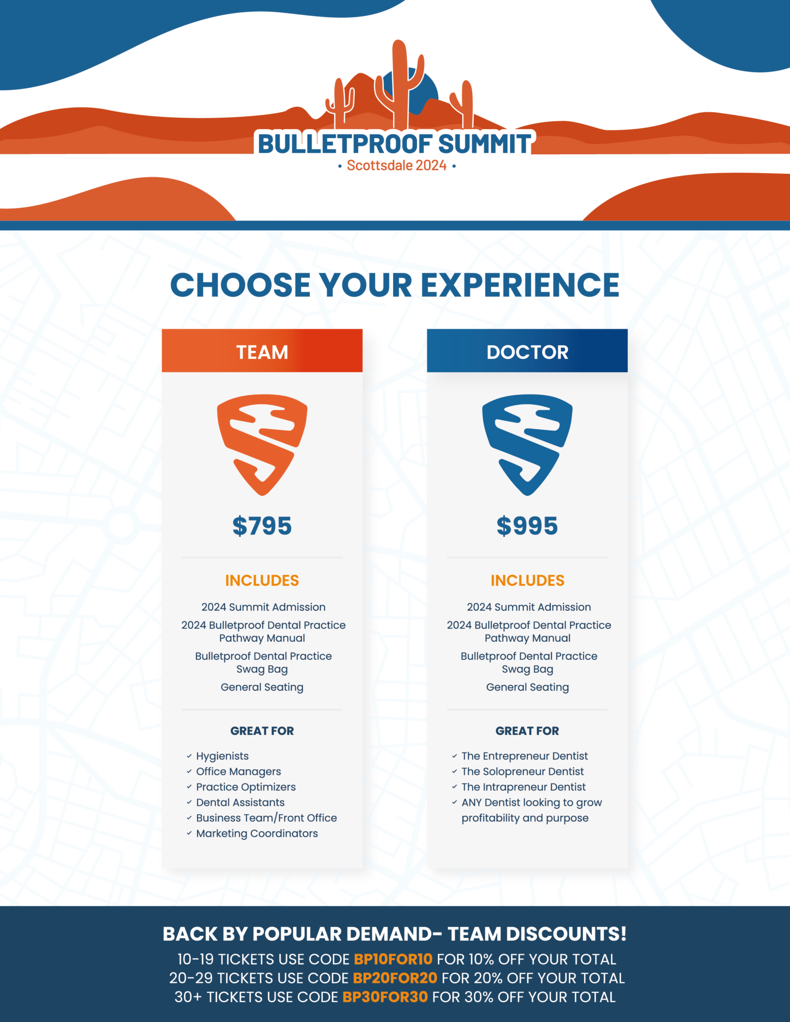 Bulletproof Summit 2024 Join us June 1415, 2023 in Scottsdale, AZ